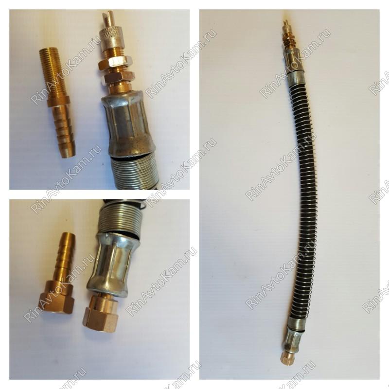 Шланг межколёсный 320 мм. в пруж. ЕВРО,МАЗ ЗАВОД 5336-3116010-10 Шланг межколёсный 320 мм. в пруж. ЕВРО,МАЗ ЗАВОД 5336-3116010-10